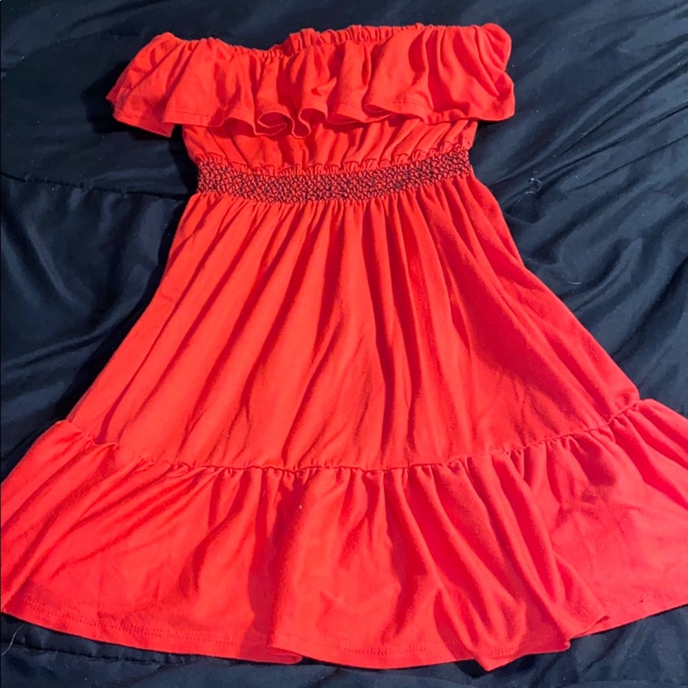 Red Bongo Mini Dress (Short!)